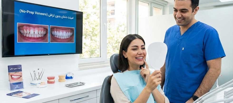 مزایای واقعی لمینت سرامیکی دندان بدون تراش